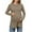 Khaki, variant on Erwazi Maternity Tops for Women Casual Crewneck Long Sleeve T-Shirt Tunic Clothes Maternity Blouse Pregnancy Shirts