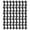 Black, variant on Round-Shape Clips for Anchoring Shade Cloth and Landscape Fabric, Windproof Awning Clamp Grip for Garden Netting, Anti Bird Netting, Sun Shade Net（Black 40pcs）