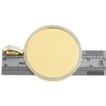 thumbnail image 5 of 10K Yellow Gold Round Diamond Picture Memory Frame Pendant 2.35" Charm 0.62 CT., 5 of 6