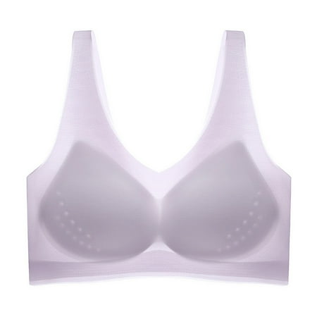 

Women Back Beauty Sports Thin Chest Show Small Traceless Ultra Thin Wireless Bra Female Bralette Fitness Everyday Lingerie