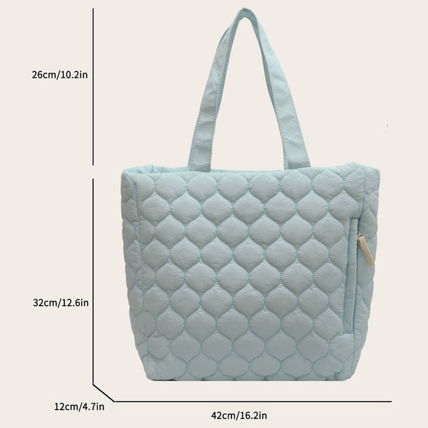 Bolsa de viaje acolchada Moda Invierno Casual de mano Nylon Algodón acolchado para el trabajo Sywqhk Para Estrenar