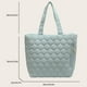 thumbnail image 3 of Bolso de viaje acolchada Moda Invierno Casual de mano Nylon Algodón acolchado para el trabajo, 3 of 8