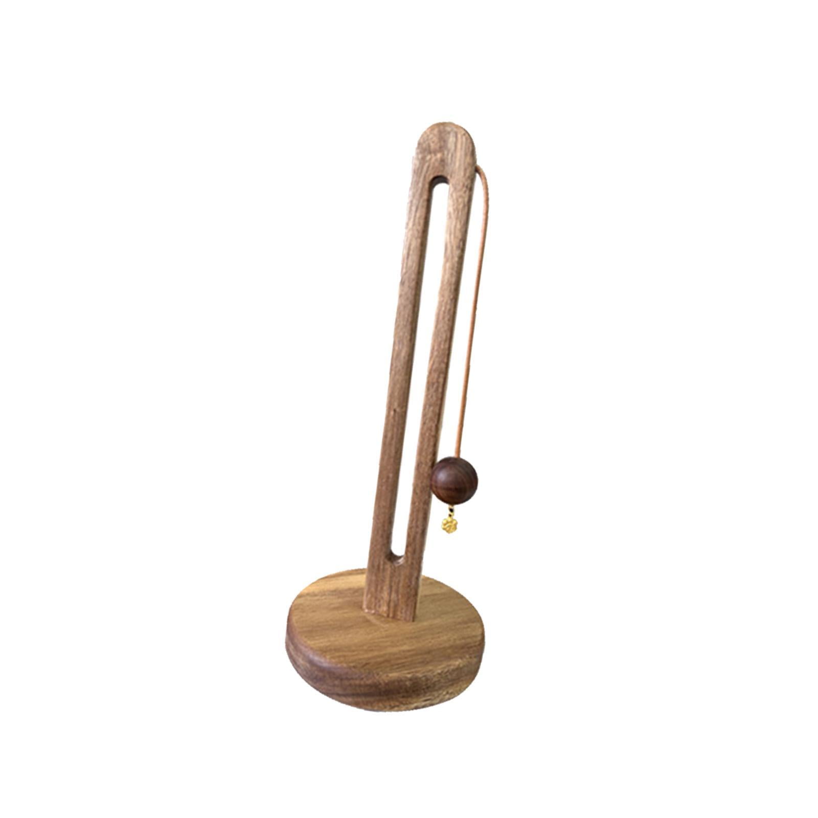 Baoblaze Kitchen Paper Towel Holder Cabinet Napkins Rack for Tabletop Kitchen Bedroom Cat Claw Pendant
