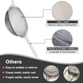 thumbnail image 4 of Juego de 3 coladores de malla fina, coladores de alambre de acero inoxidable para cocina, colador fino de metal multiusos con mango, 4 of 7