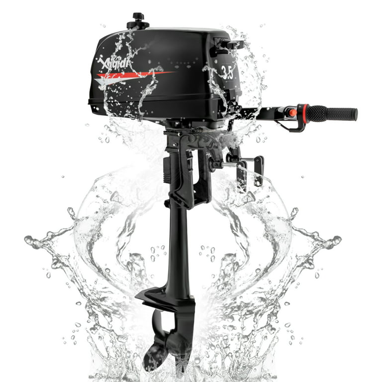 LOYALHEARTDY Outboard Motor 2 Stroke 3.5HP Fishing Boat Engine for
