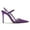 Purple, variant on YDN Women Buckle Slingback Stiletto High Heels Thin Strap Pointed Toe Pumps Sexy Evening Themed Party Sandals Size 6 Purple