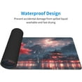 thumbnail image 3 of Extended Gaming Mouse Pad, Large Gaming Mouse Waterproof with Stitched Edges, Non-Slip Desktop Pad for Home and Office, Level Up Your 35.4X15.7 Inch, 3 of 15