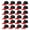 24 pack Black Red, variant on 24/144 Pack Unisex Baseball Bulk Wholesale Plain Blank Hat Adjustable Size