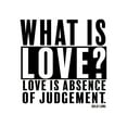 thumbnail image 2 of ArtsyQuotes 20x24 Gold Ornate Wood Framed with Double Matting Museum Art Print Titled - Dalai Lama Quote: Love is Absence of Judgement, 2 of 4