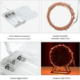 thumbnail image 4 of Mikasol Guirnalda de Luces Funciona con Pilas, 1 Paquete Mini 3 * AAA Cable de Cobre con Pilas Luces de Cadena Estrelladas Luces de Luciérnaga para Dormitorio, Navidad, Fiestas, Decoración (5m/16ft Na, 4 of 4