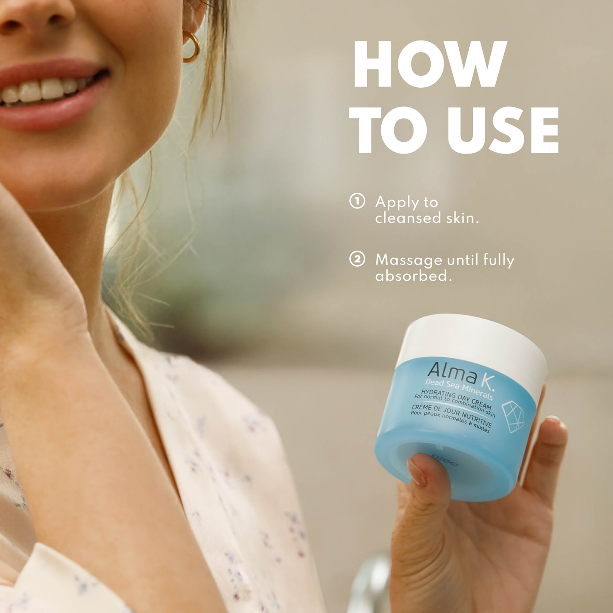 Alma K Hydrating Day Cream - Normal To Combination Skin, 1.7 oz