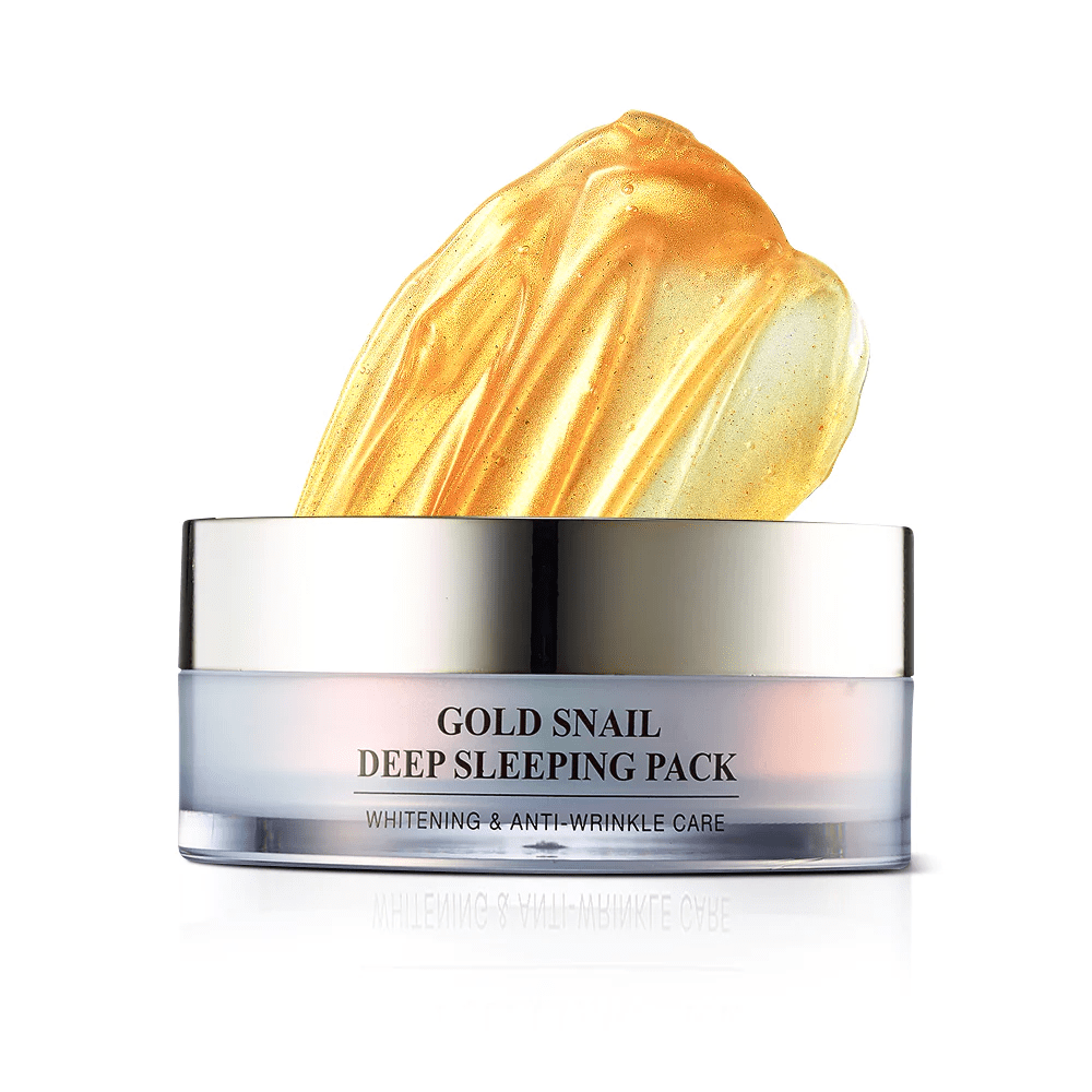 Madnice Gold and Snail Mucin Night Repair Cream, 100ml, Anti-Aging Overnight Moisturizer