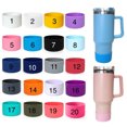 thumbnail image 2 of Colored Silicone rubber boot coaster for 30oz  40oz Stanley style tumblers, 2 of 3