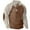 Beige, variant on Patlollav Plus Size Sweatshirts,Man Sweatshirts Sports Stand Collar Button Patchwork Long Sleeve Pullover Tops