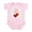Petal Pink, variant on CafePress - Prime Rib Body Suit - Baby Light Bodysuit, Size Newborn - 24 Months