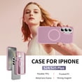 thumbnail image 5 of Allytechgrop for Samsung Galaxy S23 Plus Case, Rugged Magnetic Phone Cover with MagSafe Compatibility, Military-Grade Shockproof Protection & Matte Design Phone Case for Samsung Galaxy S23 Plus, Pink, 5 of 9