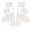 White, variant on Yammee 100pcs Blank Toothpick Flags Mini Food Labels Cheese Marker Picks Cupcake Topper