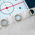 thumbnail image 4 of Manfei Ice Hockey Rink Blackout Curtains Set of 2 (52x84 Each),Ball Sport Window Curtains,Light Blue Curtains and Drapes For Girls Kids,Super Cozy Room Decor, 4 of 6