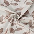 thumbnail image 6 of Superior Blackout Leaves Curtains Set of 2, Light Filtering Grommet Curtain Panel Set, Bronze, 42"W x 108"L, 6 of 7
