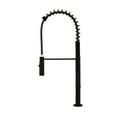 thumbnail image 3 of Chalet Single Handle, Pull-Down Kitchen Faucet in Matte Black, 3 of 11