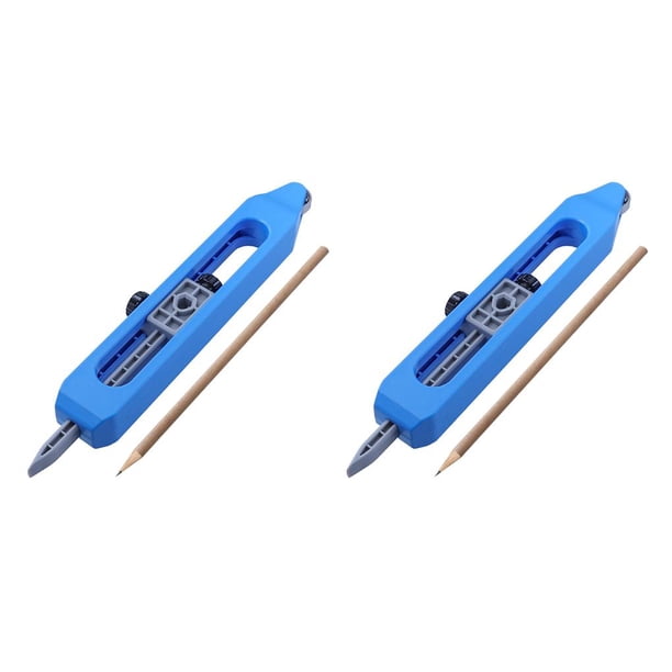 Kenally Regla de de perfil, herramienta de calibre de de medición de carpintería con lápiz Type1 NO1