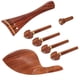 thumbnail image 2 of 2 juegos Kit de Violín 4/4 para Violín de Tamaño Completo Clavija de Violín de Palisandro Apéndice Chin Rest Pin Final, 2 of 5
