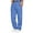 Blue, variant on Dagugfen Sweatpants for Men Drawstring Elastic Waist Loose Comfy Casual Athletic Trouserd Fall Winter