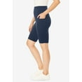 thumbnail image 3 of Woman Within Plus Size Stretch Cotton Pocket Bike Short, 3 of 4