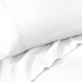 thumbnail image 4 of Superior Motley Solid 1200-Thread Count Cotton-Blend Pillowcase Set, King, White, 4 of 4
