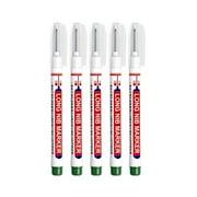 Clearance School Office Stationery Markers 20mm Long Head Deep Hole Marker Pen Building Marker Pen Marking Tool Metal Marker Pen Marker Pen Woodworking Ink Marker Pen 5pc 10ml