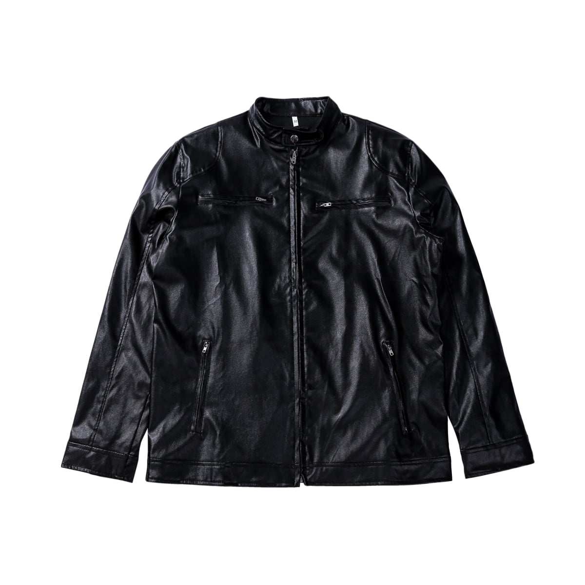 Men' s Retro Leather Jacket Stand 