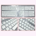 thumbnail image 6 of Yammee Ergonomic OEM Profile Keycaps Korean Keycap for 64/68/75/87/98/104/108 Keyboard Enthusiasts Keycaps for Improve Typing, 6 of 12
