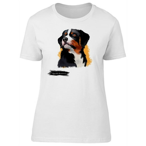 Appenzeller Sennenhund Dog T-Shirt Women -Image by Shutterstock, Female x-Large
