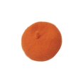 thumbnail image 1 of Dog Cat Beret Wool Yard Adjustable Elastic Hat Durable Adjustable Elastic Rope Costume Warm Orange, 1 of 9