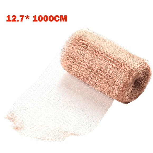3/6/10M Pure Copper Mesh Knitted Soffit Mesh Rat Rodent Slug&Snail Control