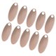 thumbnail image 4 of Colgante ovalado de bricolaje forma ovalada Joyería resistente y duradera Colgante de bricolaje para colgantes para manualidades de bricolaje para collares para pulseras para el ANGGREK Otros, 4 of 8