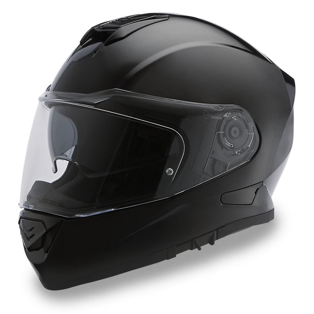 Detour Helmets D.O.T. Flat Black Half Helmet for Motorcycle Riders