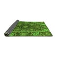 thumbnail image 2 of Ahgly Company Indoor Rectangle Oriental Green Traditional Area Rugs, 6' x 9', 2 of 4