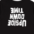 thumbnail image 4 of Inktastic Upside Down Time Boys or Girls Long Sleeve Toddler T-Shirt, 4 of 5