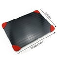 Food Grade Aluminum Quick Thaw Tray Efficiently Defrost Steaks Meats