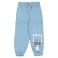 thumbnail image 3 of Disney Lilo & Stitch Girls 2-Piece Set - Pullover Hoodie & Jogger Pants 2-Pack Bundle Set (Sizes 2T-8), 3 of 7