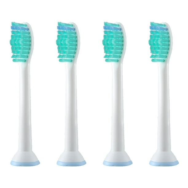 Cabezales de repuesto para cepillos de dientes, 4 cabezales de cepillos