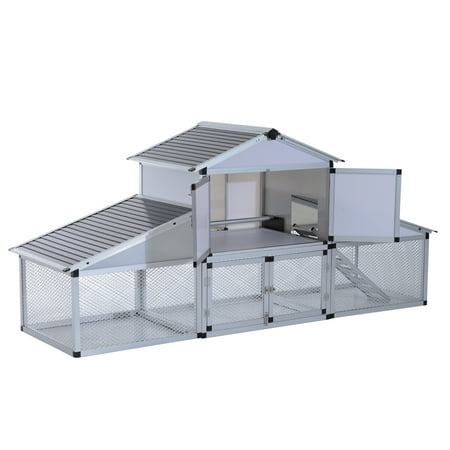 Eglu Cube Large Chicken Coop With 6ft Run And Wheels Package Purple