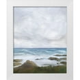 thumbnail image 1 of Murdock, Ramona 15x18 White Modern Wood Framed Museum Art Print Titled - Estuary at Low Tide II, 1 of 4