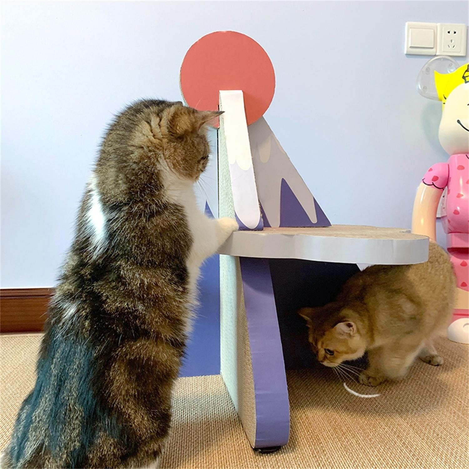 Pefilos 23" Cat Tree Tower for Indoor Cats with Rotatable Sisal Scratching Ball, Cat Scratcher Toy Furniture for Kittens, Green Pefilos 23" Cat Tree Tower for Indoor Cats with Rotatable Sisal Scratching Ball, Cat Scratcher Toy Furniture for Kittens, Green