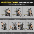 thumbnail image 4 of Soozier All-in-One Home Gym Machine with Weight Stack and Pulley System, 4 of 10