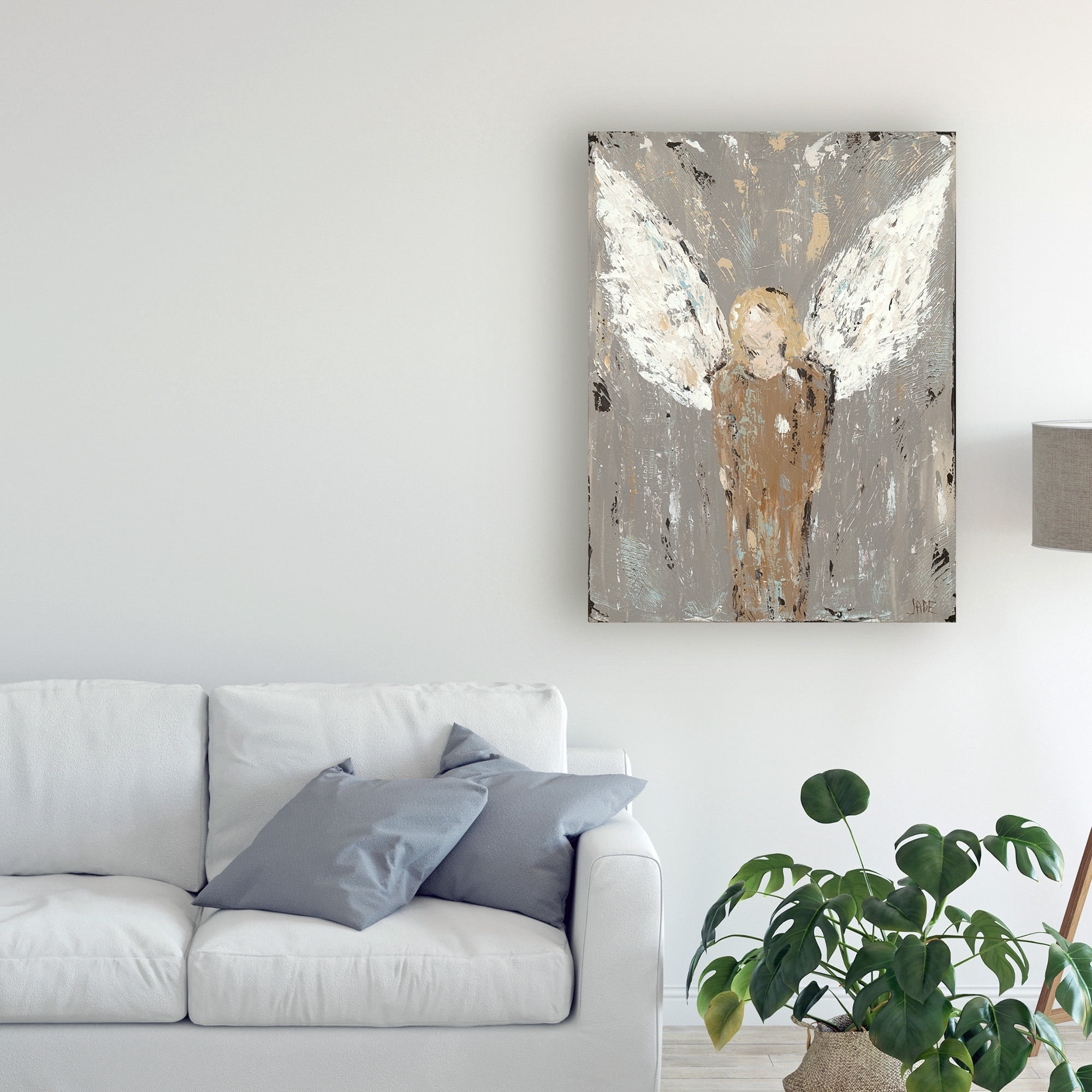 Jade Reynolds 'Angel Guardian' Canvas Art