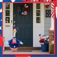 thumbnail image 6 of Clearance Patriotic Porch Goose Outfits for 23 Inch Lawn Statue, 4th of July Costume for Plastic/Cement Statue, Summer Sculpture Clothes for Garden Patio USA 250th Anniversary Decoration, 6 of 9