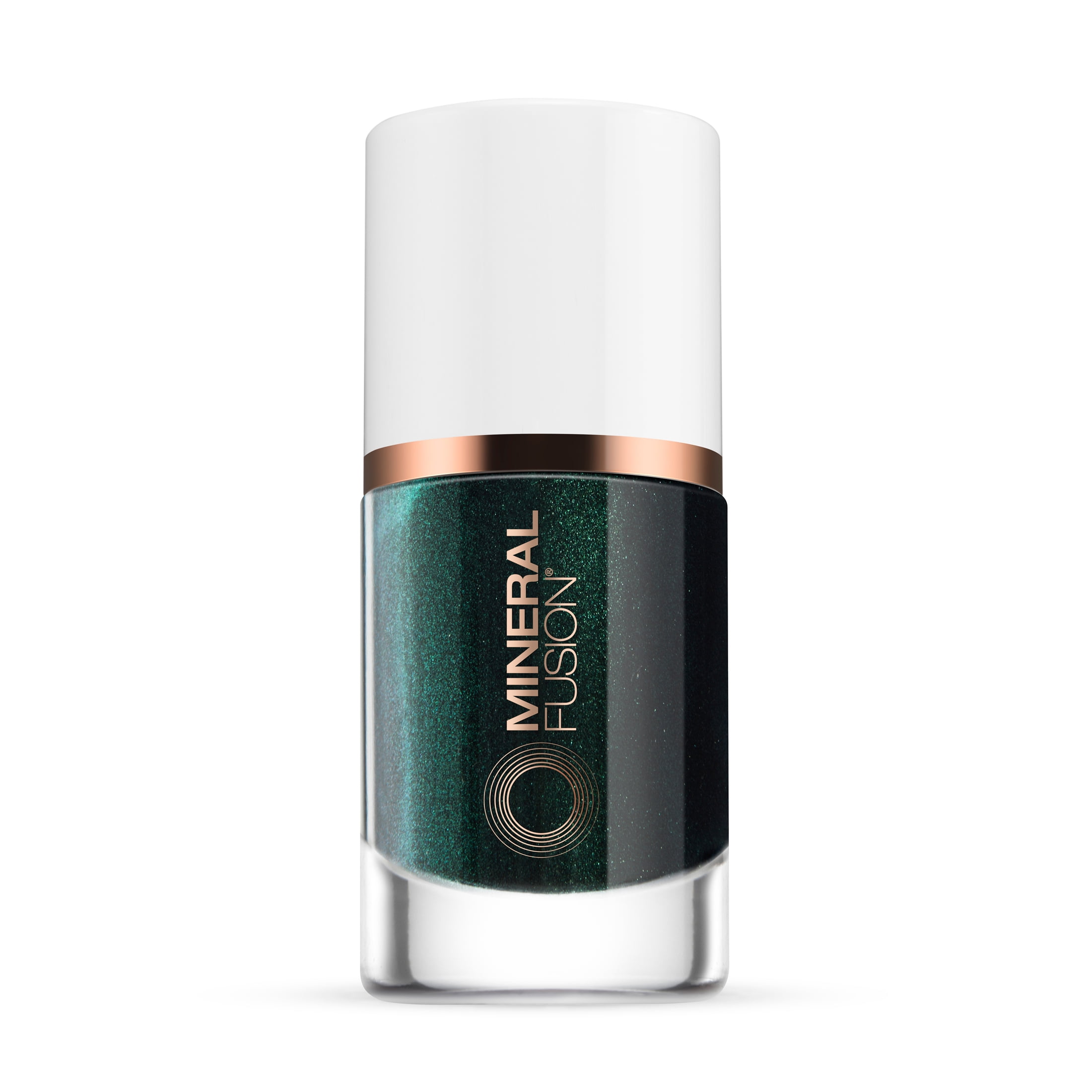 MINERAL FUSION Vegan Nail Polish, "Green With Envy" Deep Metallic Green | Non-Toxic | Cruelty-Free