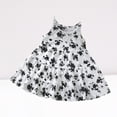 thumbnail image 6 of qolati Toddler Baby Girls Dress Elastic Straps Cute Printed Ruffle Layer Princess Dresses Casual Sleeveless Summer Beach Sundress Birthday Gift, 6 of 6